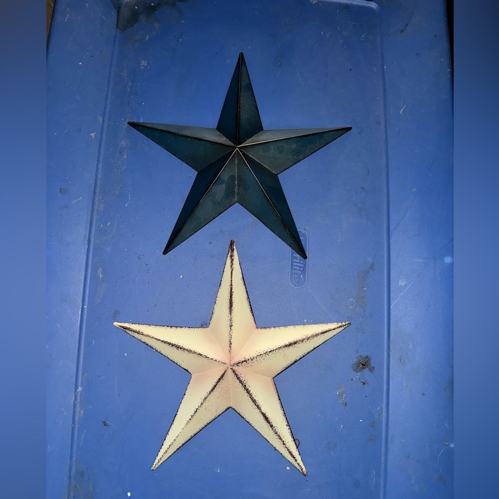 Primitive star decorations